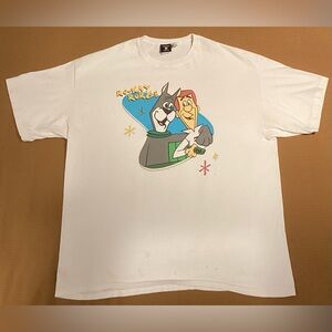 Vintage Jetsons T-shirt Astro George Cartoon Network Warner Bros Ro-Ray Rorge